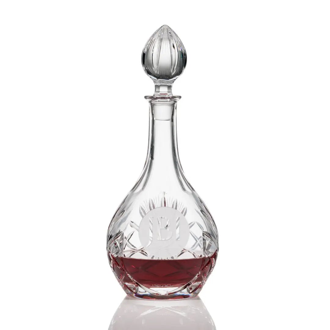 Cavanaugh Wine Decanter Crystal House
