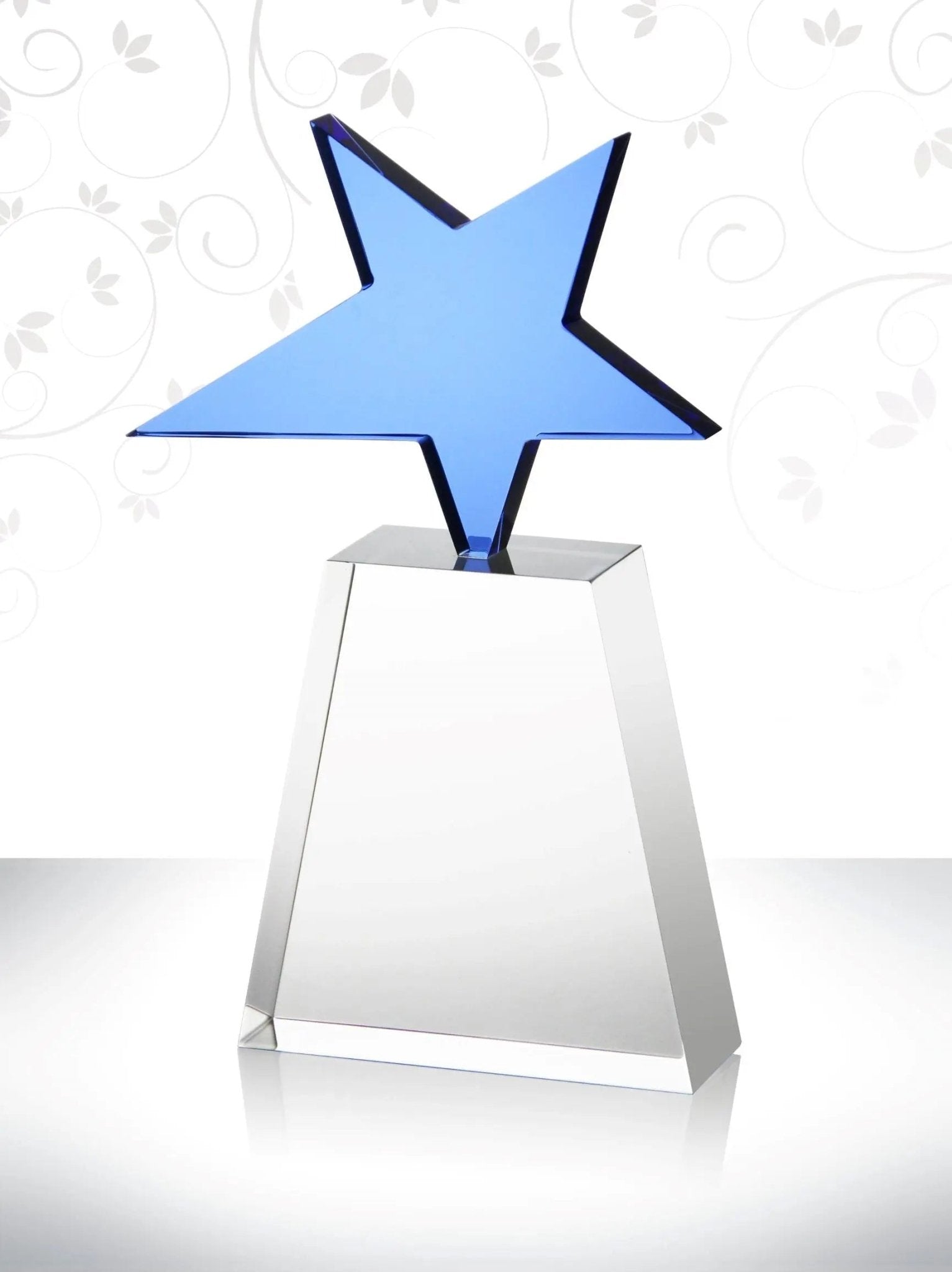 Celestial Blue Star Award Crystal House - RM