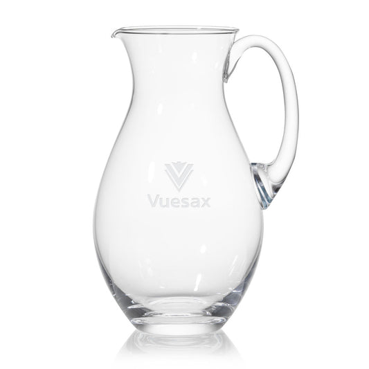Charleston Water Pitcher 48oz – Luxury Wedding & Corporate Gift Crystal House - Crystal House