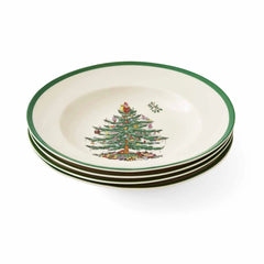 Christmas Tree - Dinnerware / Entertaining S/4 Soup Plates (Gift Boxed) Spode