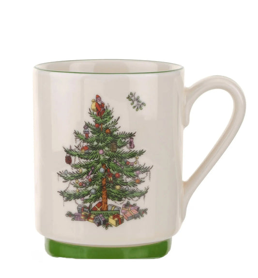 Christmas Tree - Dinnerware / Entertaining S/4 Stacking Mugs Spode