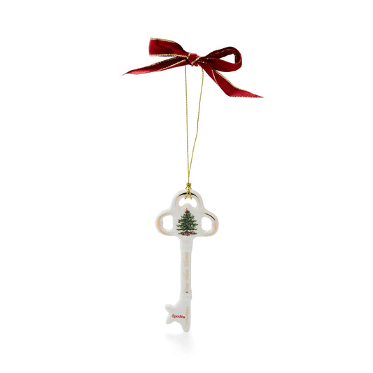 Christmas Tree - Ornaments OUR NEW HOME KEY ORN DTD 2024 Spode