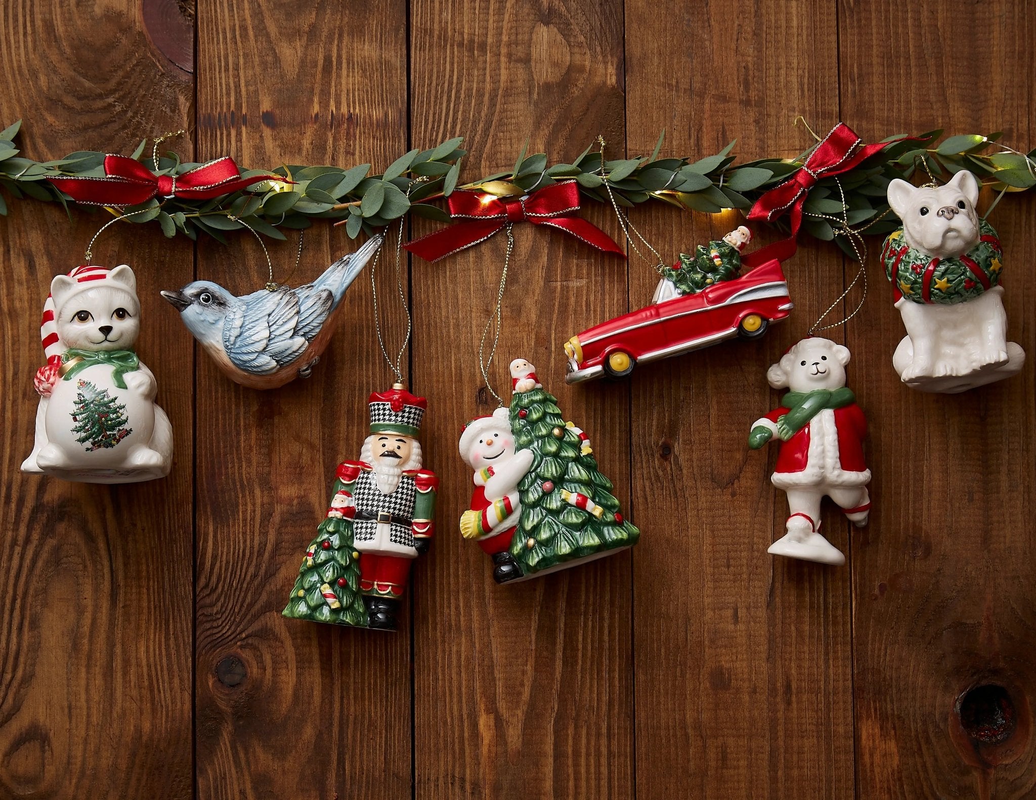 Christmas Tree - Ornaments Playful Kitten Ornament Spode