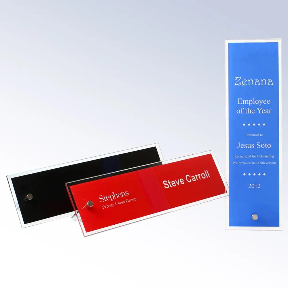 CHROMA NAMEPLATE Crystal House - Prism