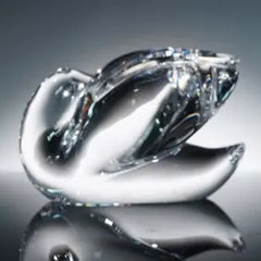 Clear Crystal Figurine, Swan Crystal House - Replacements