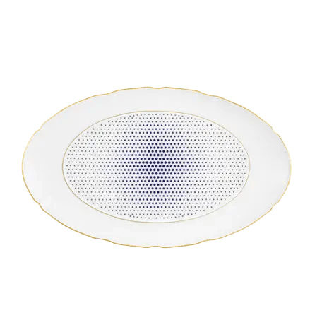 CONSTELLATION D'OR XL OVAL PLATTER Vista Alegre