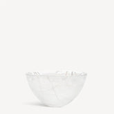 Contrast Bowl White/White Small Kosta Boda
