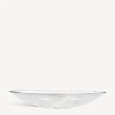 Contrast Dish White/White Kosta Boda