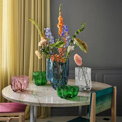 Crackle Green Bowl Kosta Boda