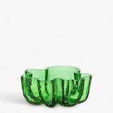 Crackle Green Bowl Kosta Boda