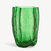 Crackle Green Vase XL Kosta Boda
