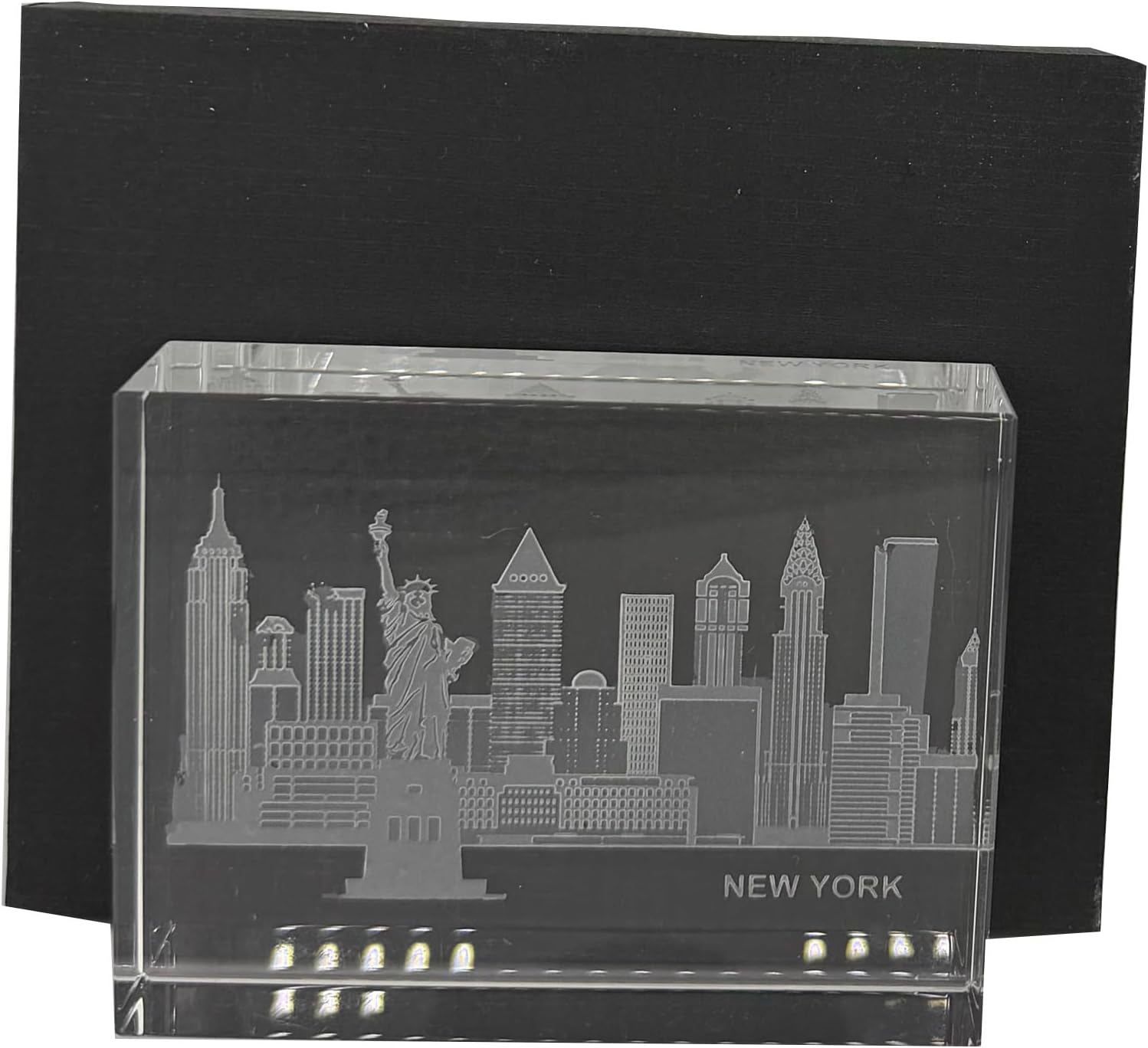 Crystal House Paperweight Fine Crystal with Deep Engraving Premium Luxury Gift Office Decor Crystal House - Crystal House