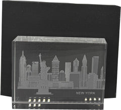 Crystal House Paperweight Fine Crystal with Deep Engraving Premium Luxury Gift Office Decor Crystal House - Crystal House