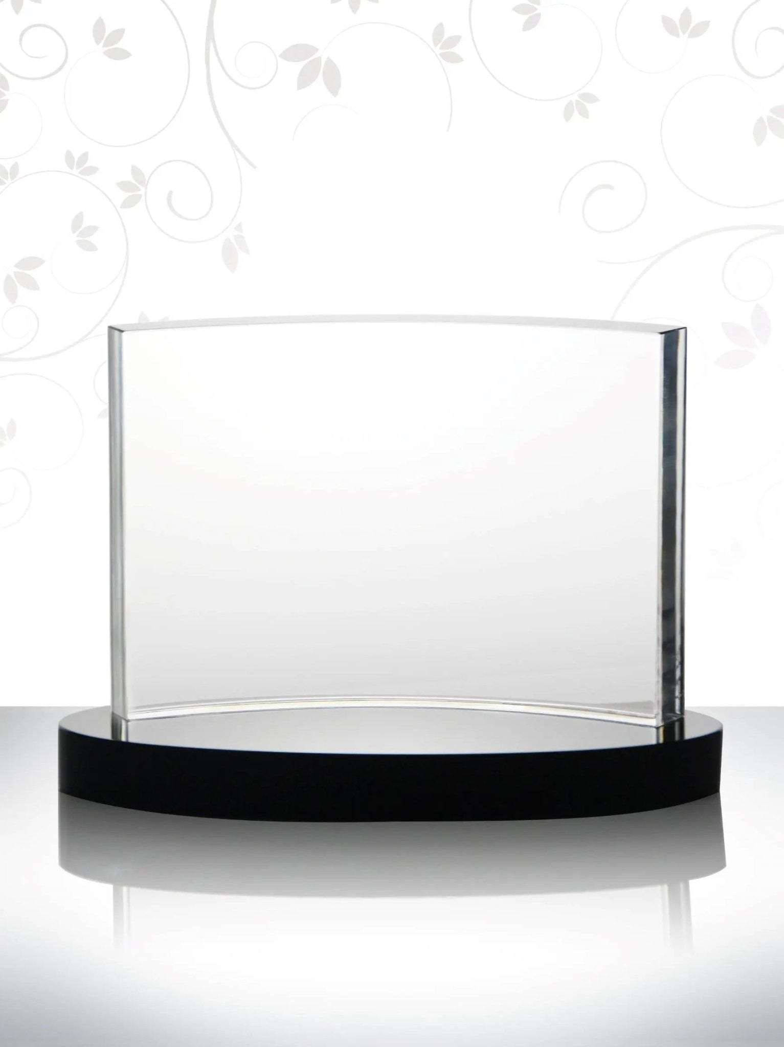 Crystal Wedge Plaque Crystal House - RM