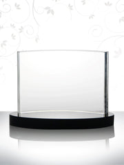 Crystal Wedge Plaque Crystal House - RM