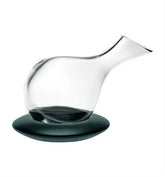 DELICANTER CASE WITH DECANTER WITH DARK WOOD BASE Vista Alegre