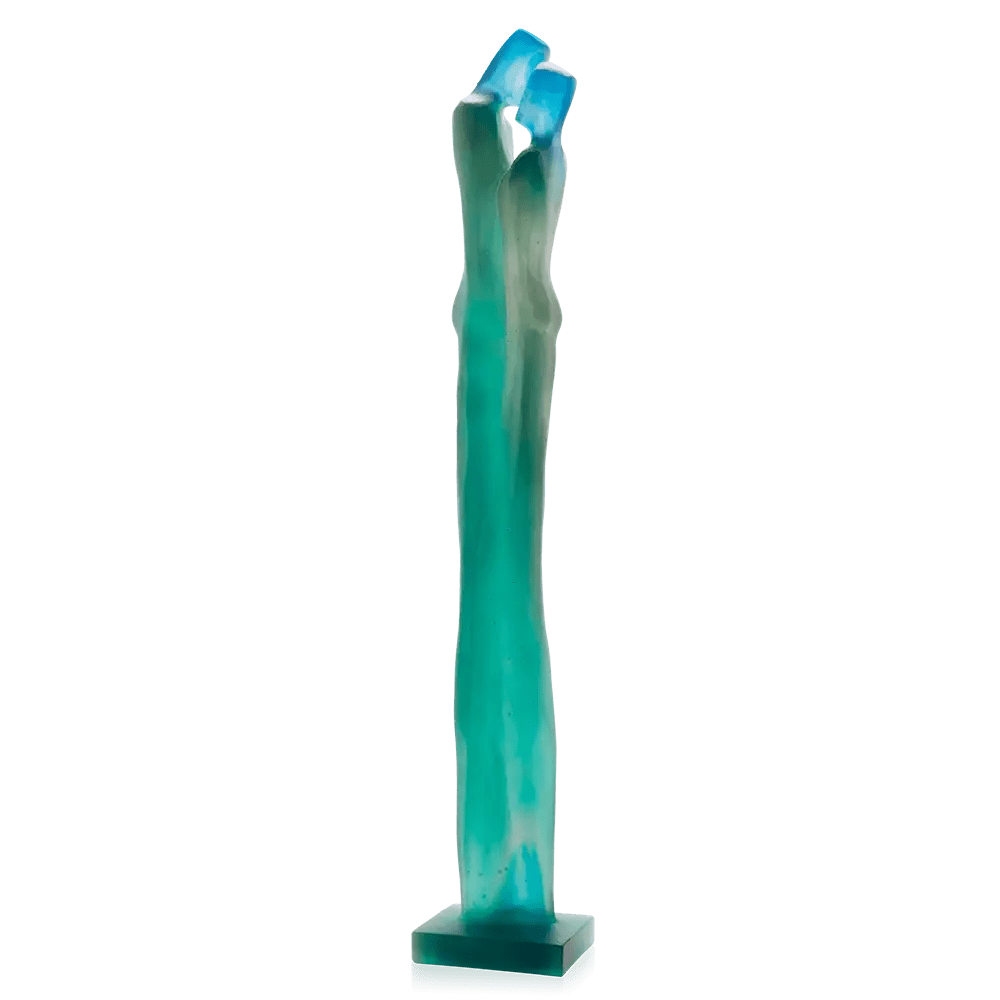 Depart in Blue & Green by Laurence Bonnel Daum