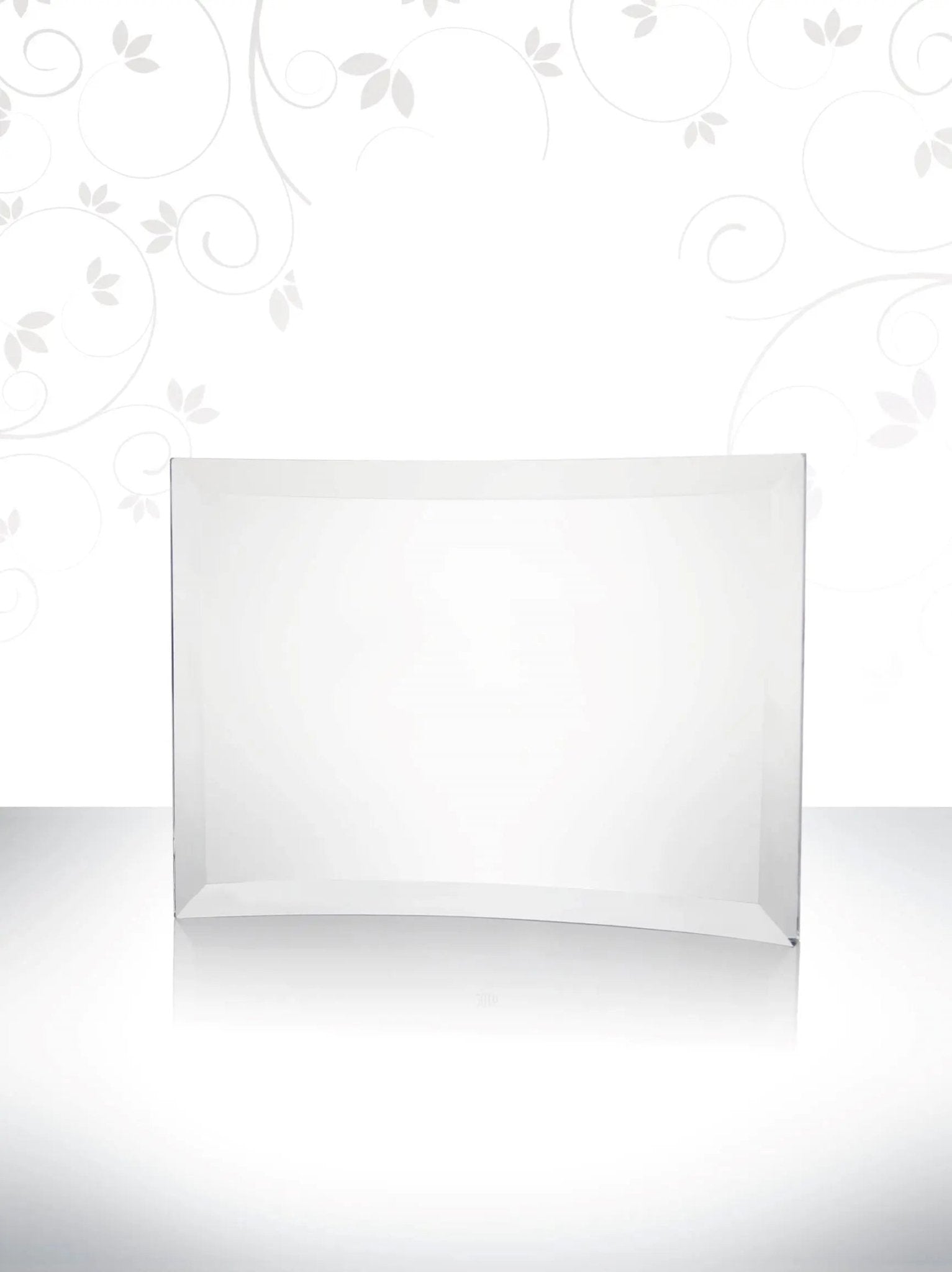 Distinctive Refracted Rectangle Award Crystal House - RM