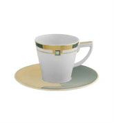 EMERALD COFFEE CUP WITH SAUCER Vista Alegre