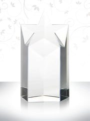 Emerging Star Crystal Trophy Crystal House - RM