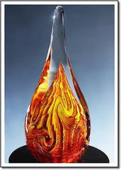 Fire Mountain Tear drop - 1959 Monarch Custom Glass