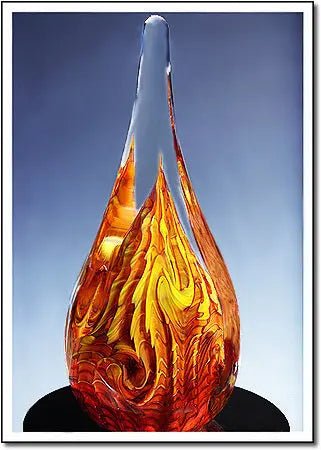 Fire Mountain Tear drop - 1959 Monarch Custom Glass