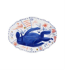 FOLKIFUNKI SMALL PLATTER BLUE Vista Alegre
