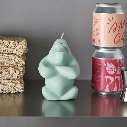 Gabba Gabba Candle Green Kosta Boda - Crystal House