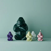 Gabba Gabba Candle Multicolor Set of 5 Kosta Boda - Crystal House