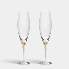 Gold Champagne Glasses