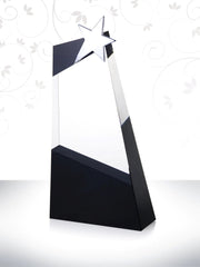 Guiding Light Star Tower Trophy Crystal House - RM