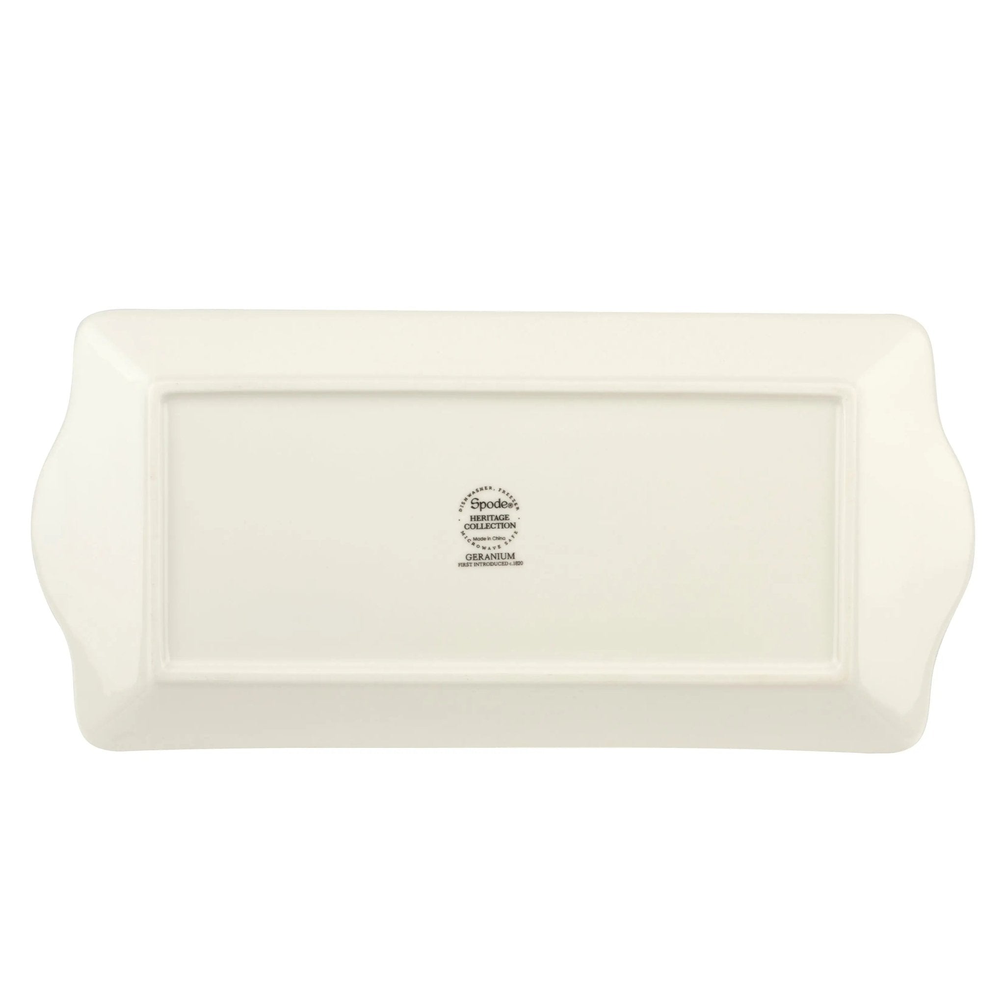 Heritage Dinnerware / Serveware / Giftware Sandwich Tray (Geranium) Spode