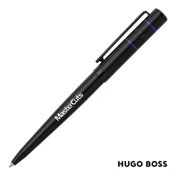 Hugo Boss® Ribbon Matrix Ballpoint Pen Crystal House Promo