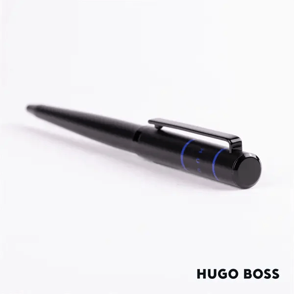 Hugo Boss® Ribbon Matrix Ballpoint Pen Crystal House Promo