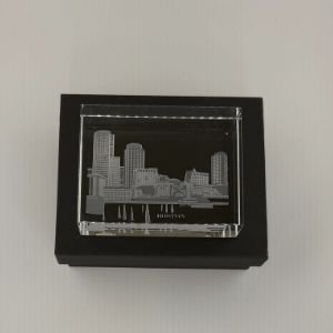I Love Boston Skyline Crystal House - Skyline - Crystal House
