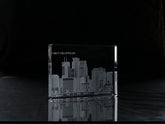 I Love Minneapolis Skyline Paperweight Crystal House