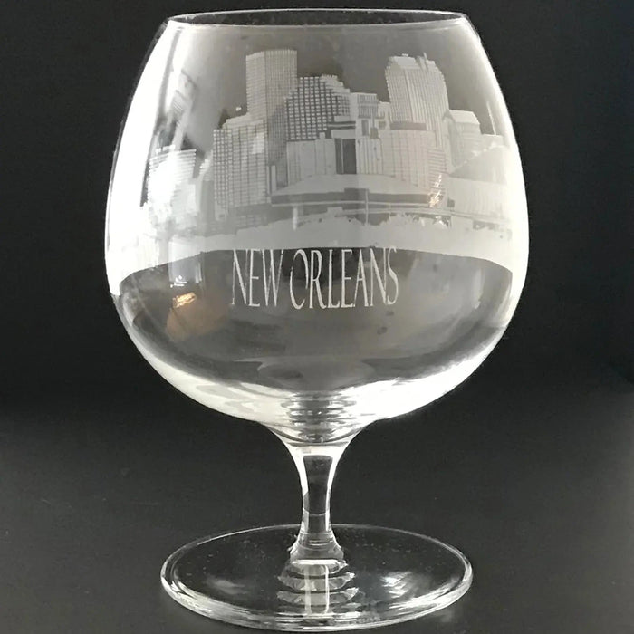 I Love New Orleans Brandy Snifter