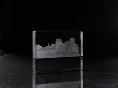 I Love New Orleans Skyline Paperweight Crystal House
