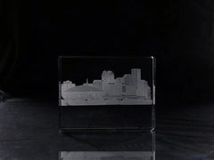 I Love New Orleans Skyline Paperweight Crystal House