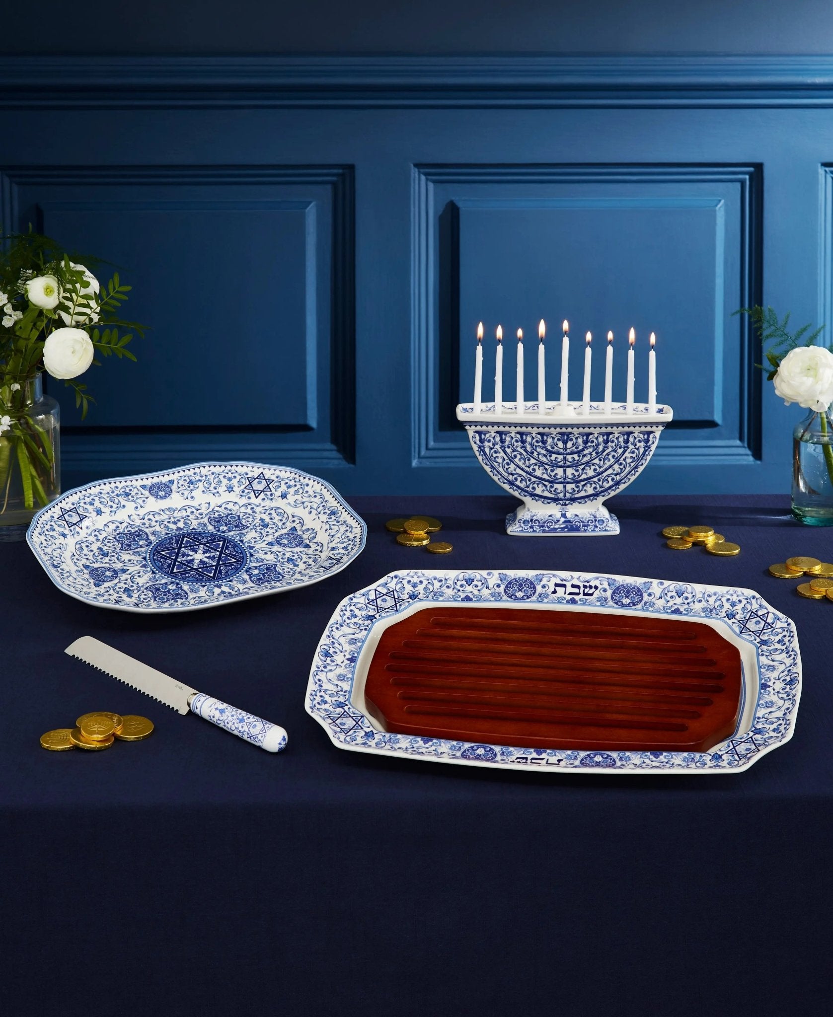 Judaica Giftware / Accessories Menorah Spode