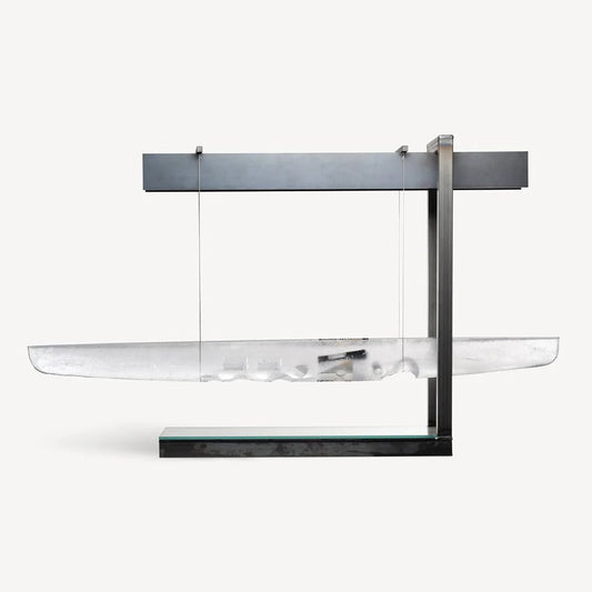 Kosta Boda Clear Boat 2 Unique Sculpture – Luxury Crystal Art Collectible Kosta Boda - Crystal House