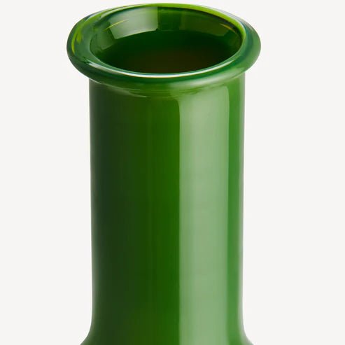 Lab Measuring Flask Vase Green Kosta Boda - Crystal House