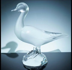 Lalique Crystal Figurine, Duck Crystal House - Replacements