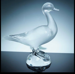 Lalique Crystal Figurine, Duck Crystal House - Replacements