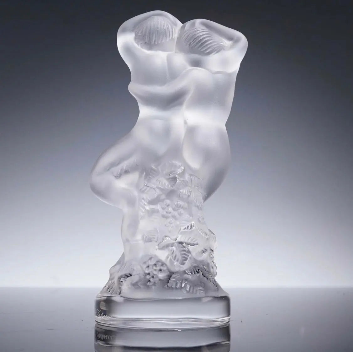 Lalique Crystal Figurine, La Faune, with Original Box Crystal House - Replacements