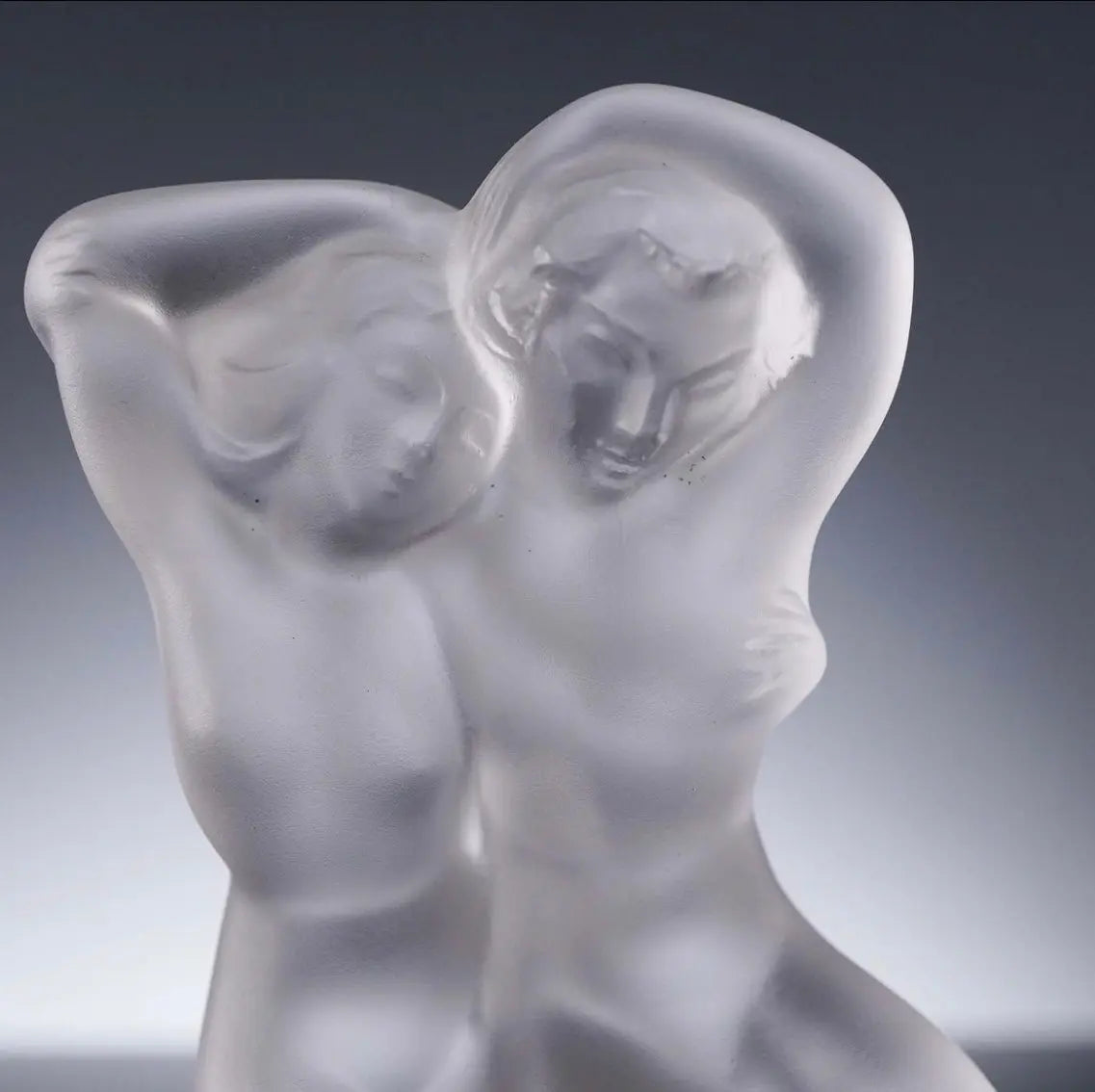 Lalique Crystal Figurine, La Faune, with Original Box Crystal House - Replacements