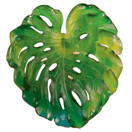 Large Short-Fixture Monstera Wall Lamp by Emilio Robba Daum
