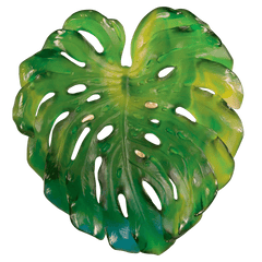 Large Short-Fixture Monstera Wall Lamp by Emilio Robba Daum