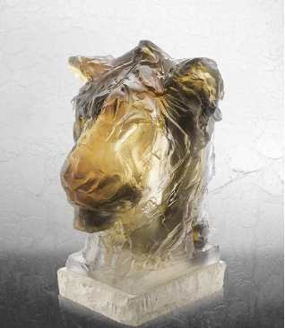 Lion Head by Patrick Villas Daum - Crystal House