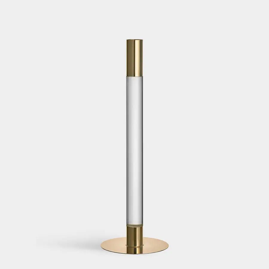 Lumiere Candlestick Silver Orrefors
